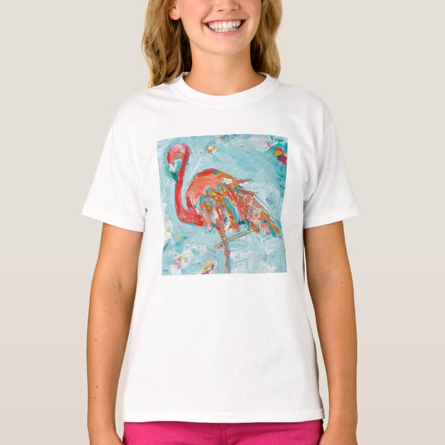 Camiseta Flamingo Bright (Frente)