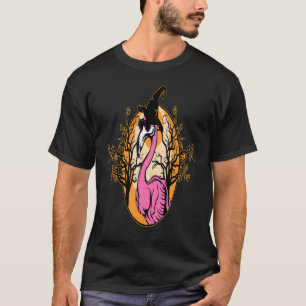 Camiseta Flamingo Bruxa Preguiçosa Figurino Tropical Bir