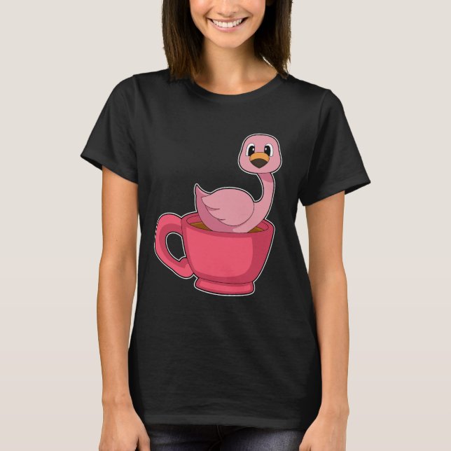 Camiseta Flamingo Café (Frente)