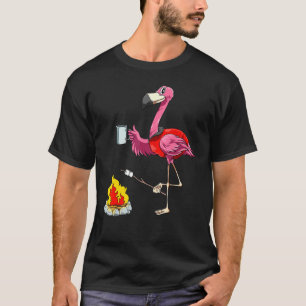 Camiseta Flamingo Camping Flamingo Camper Hikers