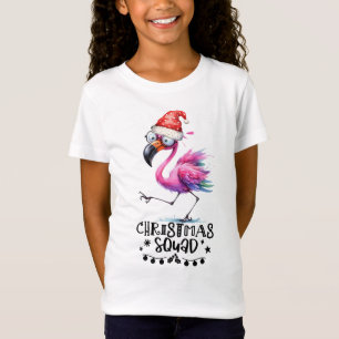 Camiseta Flamingo Christmas da Flórida
