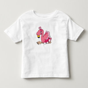 Camiseta Flamingo com fita