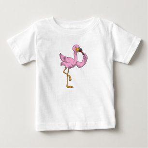 Camiseta Flamingo com Lipstick