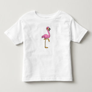 Camiseta Flamingo com Óculos
