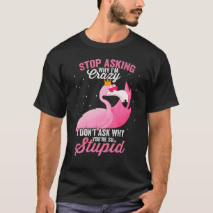 Camiseta Flamingo Crazy Summer Flamingo Cote