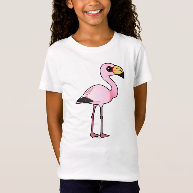 Camiseta Flamingo de Birdorable James (Frente)