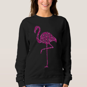 Camiseta Flamingo de Bolinhas Rosa Dia Internacional do Pon
