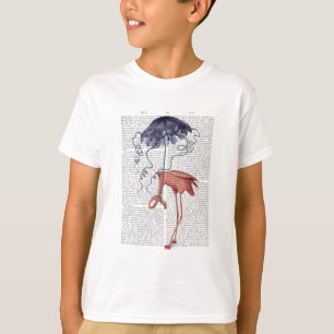 Camiseta Flamingo e Parasol