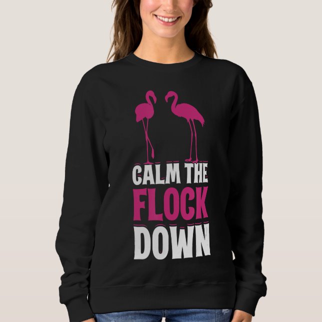 Camiseta Flamingo Engraçado Presente Para Garota (Frente)
