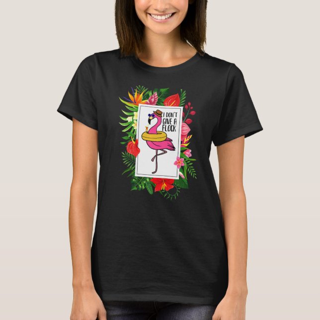 Camiseta Flamingo, eu não dou a tropical (Frente)