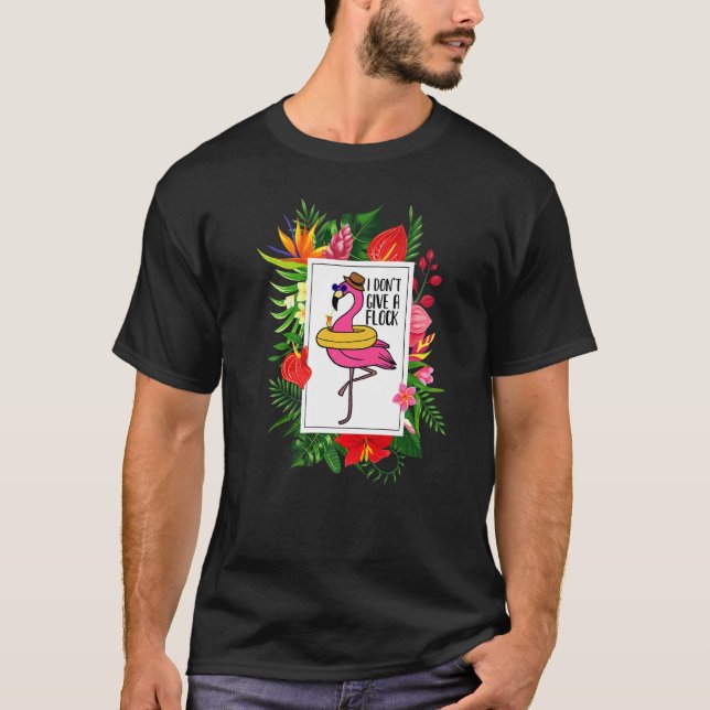 Camiseta Flamingo, eu não dou a tropical (Frente)