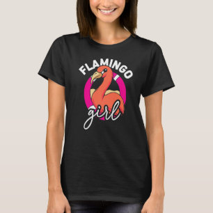 Camiseta Flamingo Girl Animal Flamingos Cute Sayings Premiu