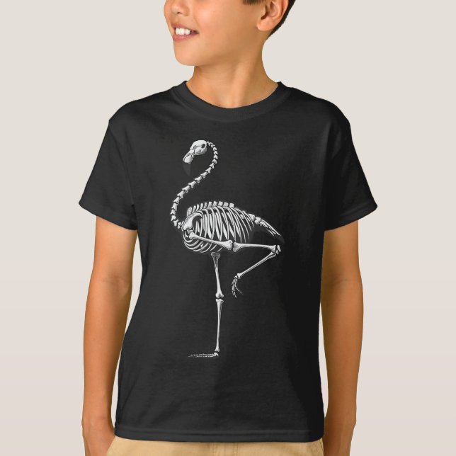 Camiseta Flamingo Halloween (Frente)