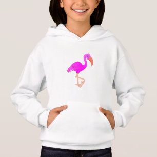 Camiseta Flamingo Hoodie Rosa