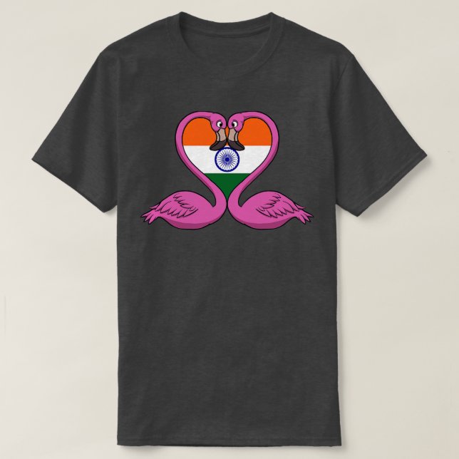 Camiseta Flamingo India (Frente do Design)