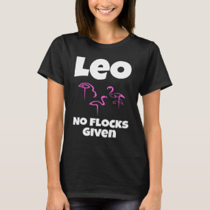 Camiseta Flamingo Leo Sem Blocos Dando Humor Sarcas