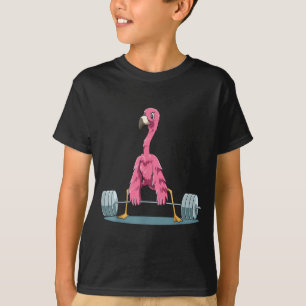 Camiseta Flamingo, Levantador de Peso