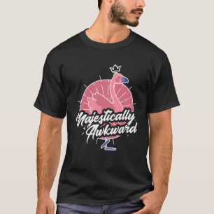 Camiseta Flamingo majestoso estranho
