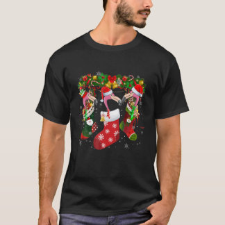 Camiseta Flamingo Meias Natal Matando Família Pijamas C