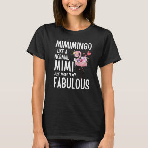 Camiseta Flamingo Mimingo, como um Mimi normal.