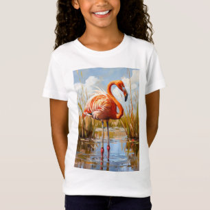 Camiseta Flamingo na Natureza