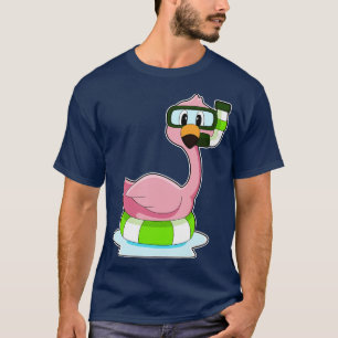 Camiseta Flamingo Natação Lifebuooy