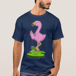 Camiseta Flamingo Necklace