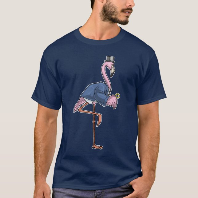 Camiseta Flamingo Noiva Aliança Casamento (Frente)