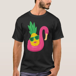 Camiseta Flamingo Para Baixo Pineapple Swinger Men & Women