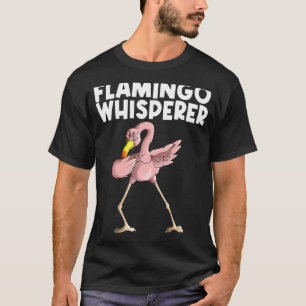 Camiseta Flamingo Para Homens Crianças Flamingo Bird
