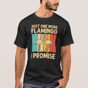 Camiseta Flamingo Para Homens Flamingos Rosa Vintage 70s