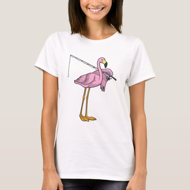 Camiseta Flamingo - Pesca do Peixe-Vara (Frente)