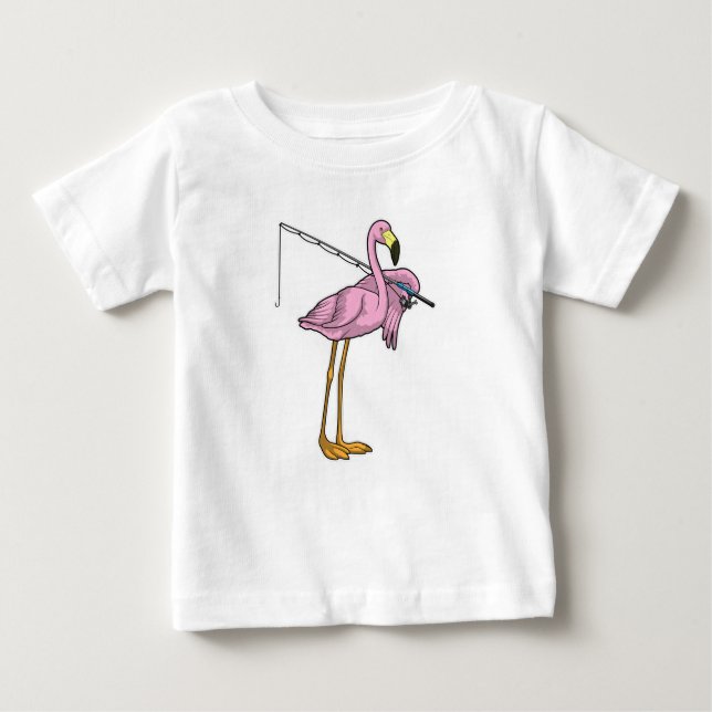 Camiseta Flamingo - Pesca do Peixe-Vara (Frente)