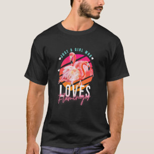 Camiseta Flamingo Pink Flamingo Bird Girl Cute Flamingos