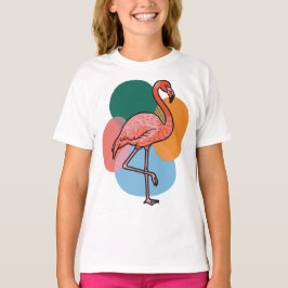 Camiseta Flamingo Pop