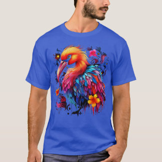 Camiseta Flamingo Rainbow