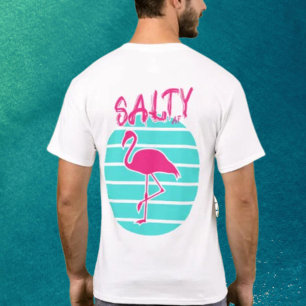 Camiseta Flamingo Rosa pela Salty AF