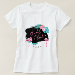 Camiseta Flamingo Solteira Encontro Nupcial ID930
