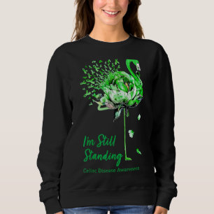 Camiseta Flamingo Verde Fita Celioma Sensibilização para a