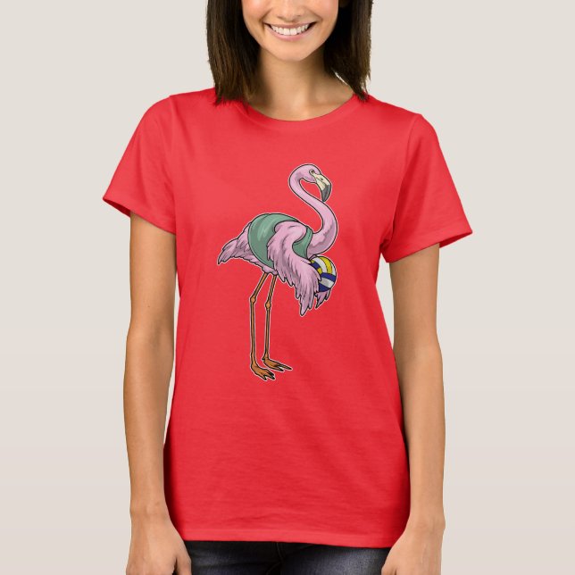Camiseta Flamingo Voleibol (Frente)