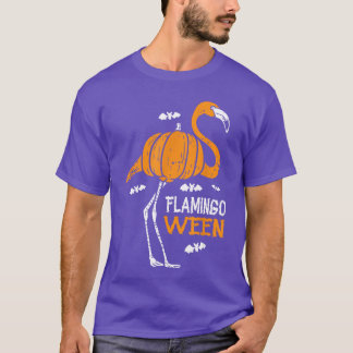 Camiseta Flamingopentre O Truque Ou O Tratamento Do Hallowe