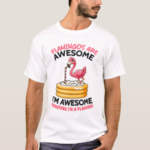 Camiseta Flamingos são incríveis