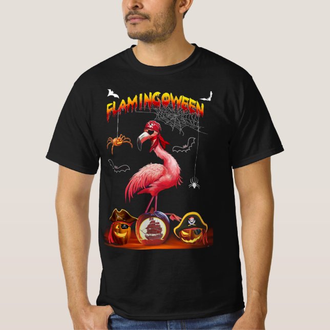 CAMISETA FLAMINGOWEEN (Frente)