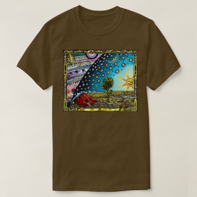 Camiseta Flammarion Engrave (Frente do Design)