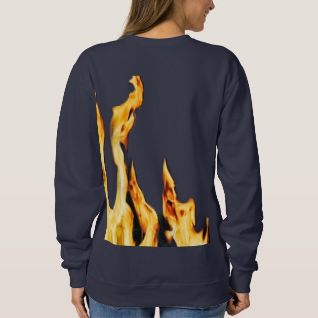 Camiseta Flammen – Flamme – Flame – Flames – Feuer – Fire T (Verso)