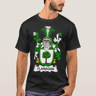 Camiseta Flanagan Casaco da Guarda Familiar de Armas