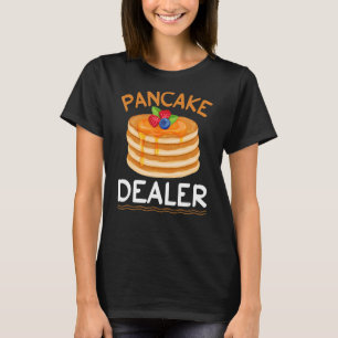 Camiseta Flapjack de Comida do Café da Manhã do Pancake
