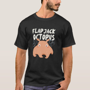 Camiseta Flapjack Octopus flapjack devagar animal do mar co