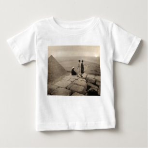 Camiseta Flapper Girls Sunrise na Pirâmide Khufu, Egito 192