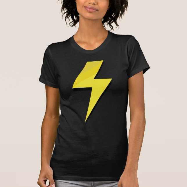 Camiseta Flash do parafuso de trovão (Frente)